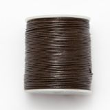 Lederband, 1 mm Ø, 100 Meter, braun ☆