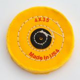 Polierscheibe, orange, 100 mm Ø, 35 Lagen ☆☆☆