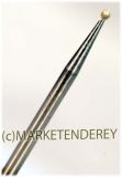 ISO 104001014 Diamond bur, round R 1.4 mm ☆☆