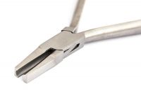 Polished forming plier Convave/halfround 130 mm ☆☆