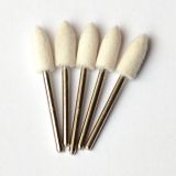 Filzpolierer, Granate 6x14 mm, Medium, 5er-Pack ☆☆