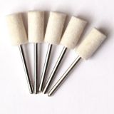 Polishing Felt, Zylinder 8x16 mm, hard, set of 5 pcs. ☆☆ 