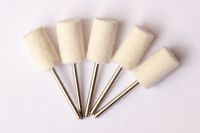 Filzpolierer, Zylinder 10x18 mm, Hart, 5er-Pack ☆☆