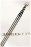 ISO 104001023 Diamantschleifer Kugelkopf Ø 2.3 mm ☆☆