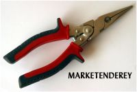 Pointed nose plier with hand gear ☆☆