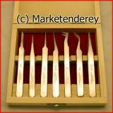 Pinzettensatz in Box ☆☆