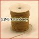 Leather cord, 1.5 mm Ø, 100 meter, natural  ☆