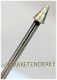 ISO 104162042 Diamond bur, cone R 4.2 mm ☆☆