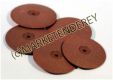 Silicon polishing discs, lens shape, 5 pcs. ☆☆